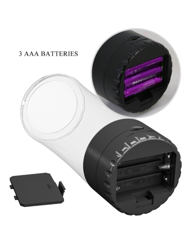 PRETTY LOVE - TAMARA MASTURBADOR MASCULINO VIBRADOR MULTIVELOCIDAD NEGRO