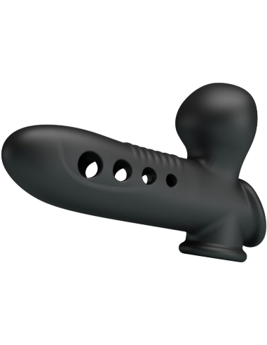 PRETTY LOVE - CRANE FUNDA PARA PENE CON AIRBAG NEGRO