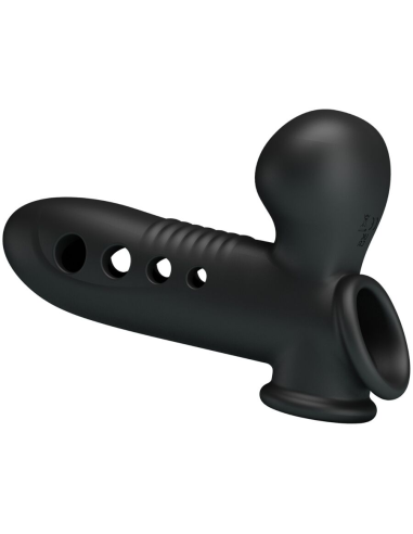 PRETTY LOVE - CRANE FUNDA PARA PENE CON AIRBAG NEGRO