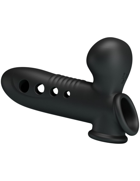 PRETTY LOVE - CRANE FUNDA PARA PENE CON AIRBAG NEGRO