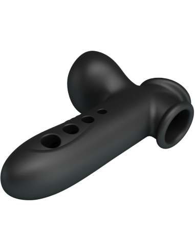 PRETTY LOVE - CRANE FUNDA PARA PENE CON AIRBAG NEGRO
