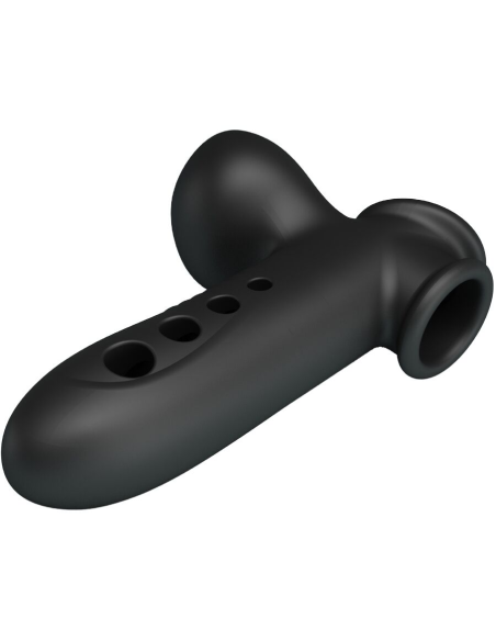 PRETTY LOVE - CRANE FUNDA PARA PENE CON AIRBAG NEGRO