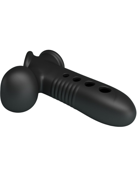 PRETTY LOVE - CRANE FUNDA PARA PENE CON AIRBAG NEGRO