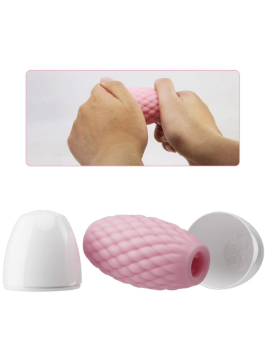 PRETTY LOVE - ATHENA EROS MASTURBADOR MASCULINO SILICONA ROSA