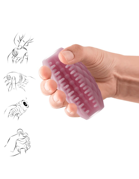 PRETTY LOVE - ATHENA EROS MASTURBADOR MASCULINO SILICONA ROSA