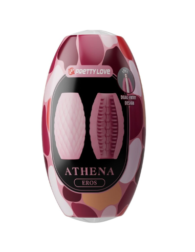PRETTY LOVE - ATHENA EROS MASTURBADOR MASCULINO SILICONA ROSA