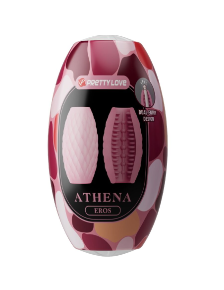 PRETTY LOVE - ATHENA EROS MASTURBADOR MASCULINO SILICONA ROSA