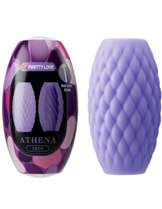 PRETTY LOVE - ATHENA EROS MASTURBADOR MASCULINO SILICONA MORADO