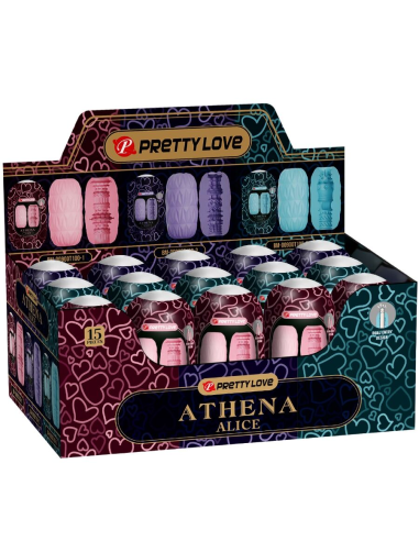 PRETTY LOVE - ATHENA ALICE PACK 15 MASTURBADORES MASCULINOS VARIOS