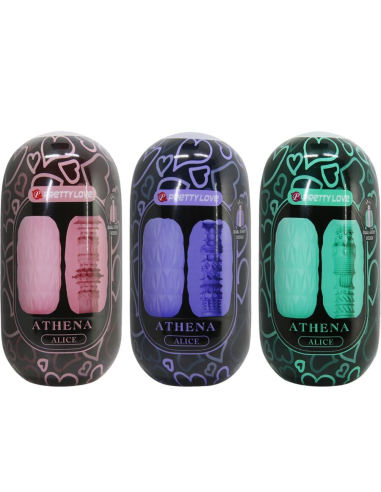 PRETTY LOVE - ATHENA ALICE PACK 15 MASTURBADORES MASCULINOS VARIOS