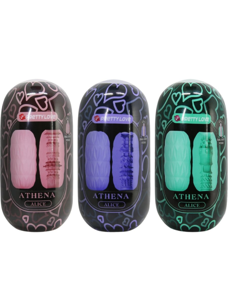 PRETTY LOVE - ATHENA ALICE PACK 15 MASTURBADORES MASCULINOS VARIOS