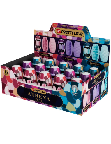 PRETTY LOVE - ATHENA EROS PACK 15 MASTURBADORES MASCULINOS VARIOS