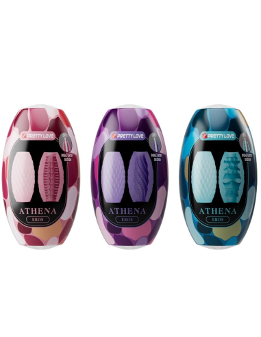 PRETTY LOVE - ATHENA EROS PACK 15 MASTURBADORES MASCULINOS VARIOS