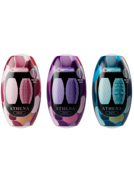 PRETTY LOVE - ATHENA EROS PACK 15 MASTURBADORES MASCULINOS VARIOS