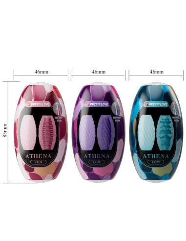 PRETTY LOVE - ATHENA EROS PACK 15 MASTURBADORES MASCULINOS VARIOS