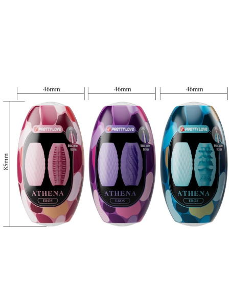PRETTY LOVE - ATHENA EROS PACK 15 MASTURBADORES MASCULINOS VARIOS