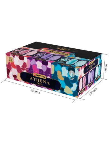 PRETTY LOVE - ATHENA EROS PACK 15 MASTURBADORES MASCULINOS VARIOS