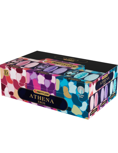 PRETTY LOVE - ATHENA EROS PACK 15 MASTURBADORES MASCULINOS VARIOS
