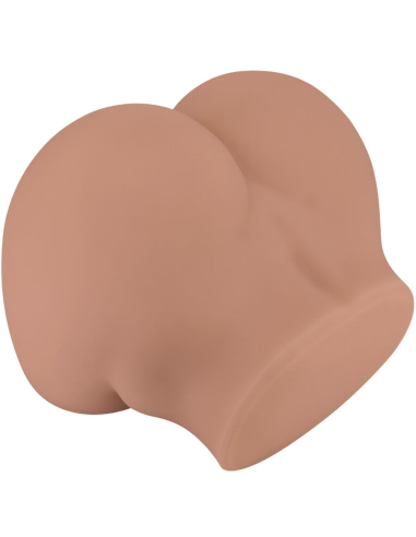 CRAZY BULL - BERNACE TRASERO VIBRADOR CON VAGINA Y ANO REALÍSTICO NATURAL CONTROL REMOTO