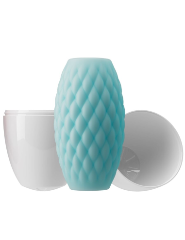 PRETTY LOVE - ATHENA EROS MASTURBADOR MASCULINO SILICONA CELESTE