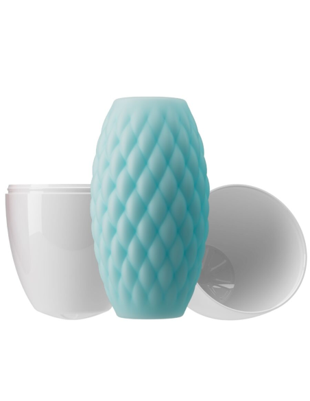 PRETTY LOVE - ATHENA EROS MASTURBADOR MASCULINO SILICONA CELESTE