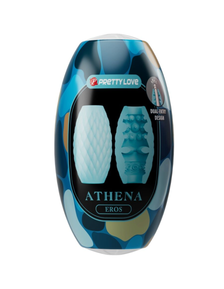 PRETTY LOVE - ATHENA EROS MASTURBADOR MASCULINO SILICONA CELESTE