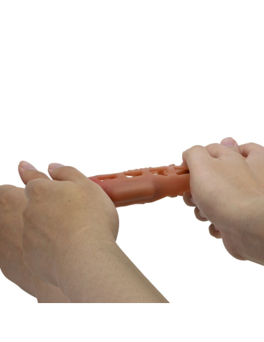 PRETTY LOVE - PRESTON FUNDA PARA PENE CON VIBRACIÓN DE 18 CM