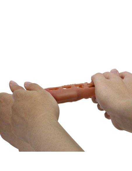 PRETTY LOVE - PRESTON FUNDA PARA PENE CON VIBRACIÓN DE 18 CM