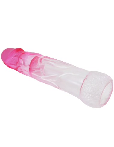 PRETTY LOVE - NERON FUNDA REALÍSTICA ALARGADORA DE 6 CM PARA PENE ROSA