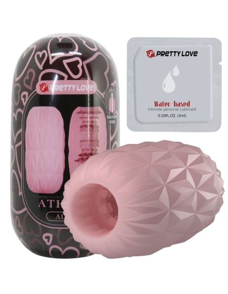 PRETTY LOVE - ATHENA ALICE MASTURBADOR MASCULINO ROSA
