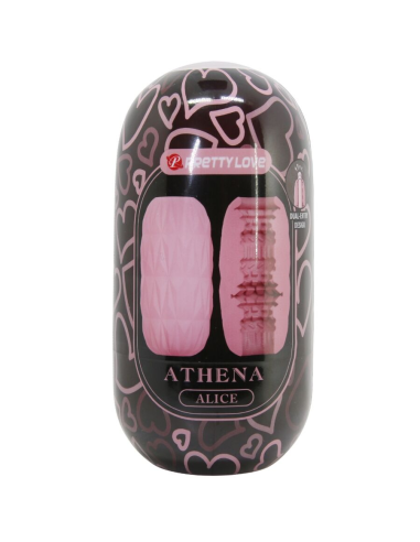 PRETTY LOVE - ATHENA ALICE MASTURBADOR MASCULINO ROSA