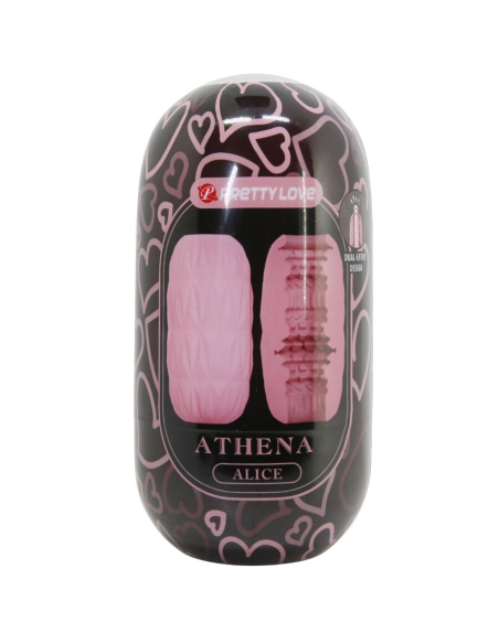 PRETTY LOVE - ATHENA ALICE MASTURBADOR MASCULINO ROSA