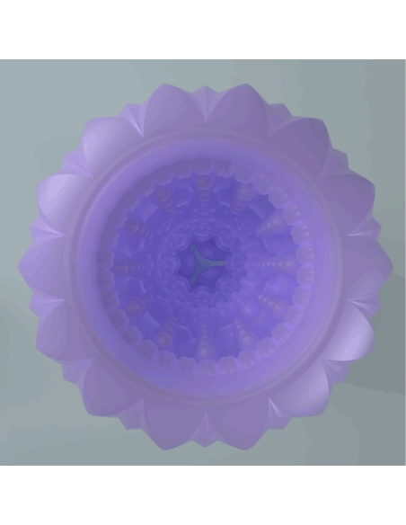 PRETTY LOVE - ATHENA ALICE MASTURBADOR MASCULINO MORADO