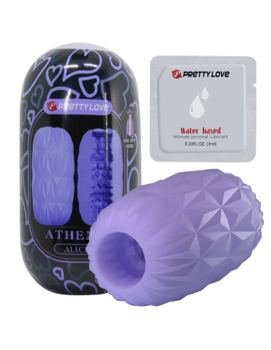 PRETTY LOVE - ATHENA ALICE MASTURBADOR MASCULINO MORADO