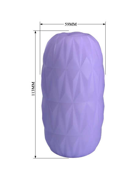 PRETTY LOVE - ATHENA ALICE MASTURBADOR MASCULINO MORADO