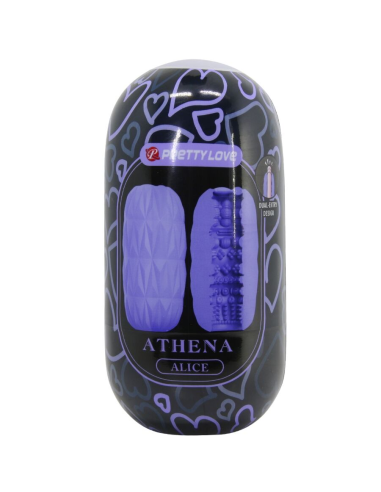 PRETTY LOVE - ATHENA ALICE MASTURBADOR MASCULINO MORADO