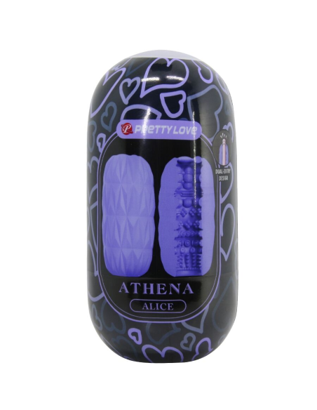 PRETTY LOVE - ATHENA ALICE MASTURBADOR MASCULINO MORADO
