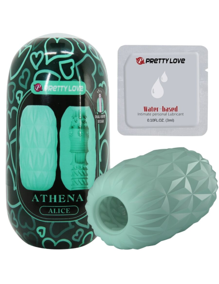 PRETTY LOVE - ATHENA ALICE MASTURBADOR MASCULINO TURQUESA