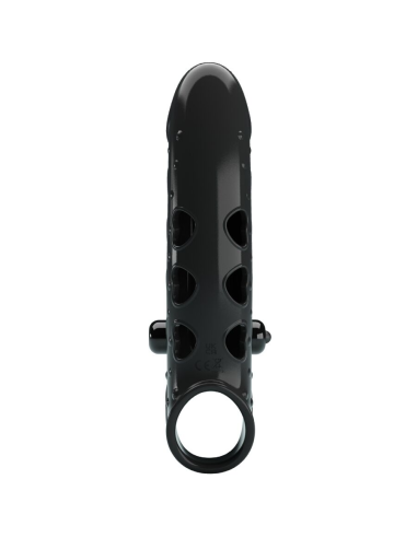 ROMANCE - FUNDA PARA PENE CON VIBRACIÓN NEGRO