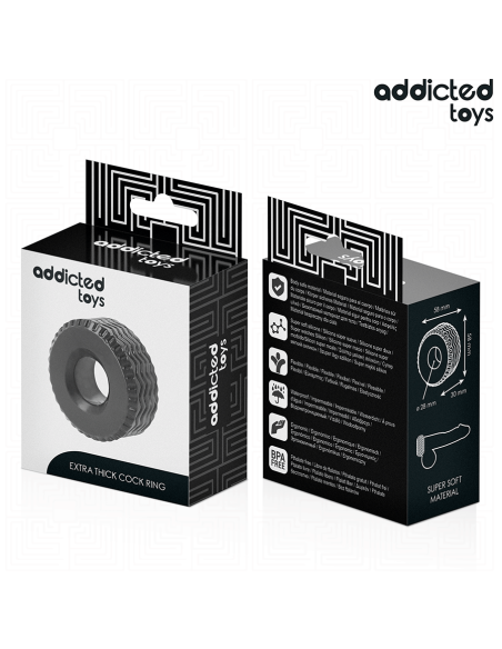 ADDICTED TOYS - ANILLO PARA EL PENE EXTRA GRUESO