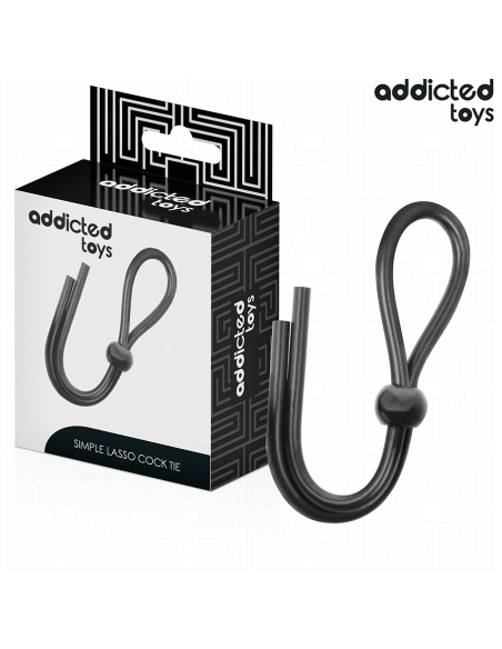 ADDICTED TOYS - CUERDA SILICONA PARA EL PENE DE LAZO SIMPLE