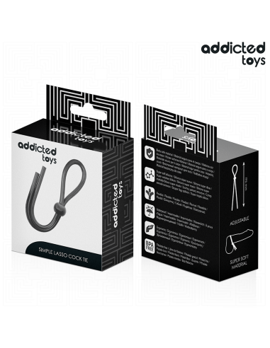 ADDICTED TOYS - CUERDA SILICONA PARA EL PENE DE LAZO SIMPLE