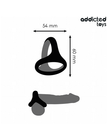 ADDICTED TOYS - ANILLO TRIPLE GRUESO PARA EL PENE