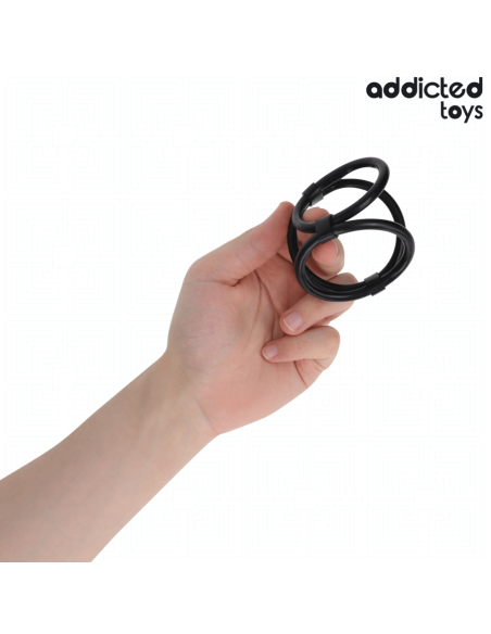 ADDICTED TOYS - ANILLO TRIPLE PARA EL PENE