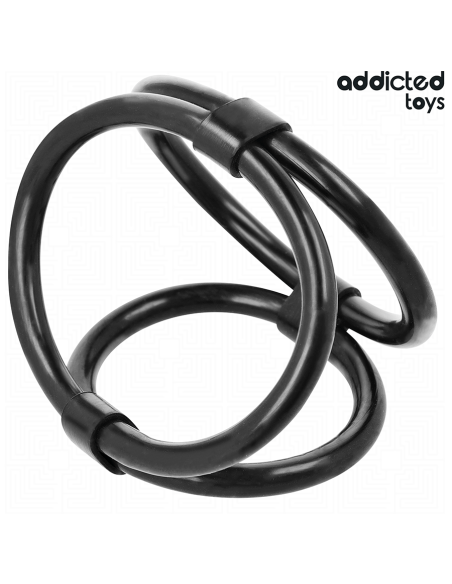 ADDICTED TOYS - ANILLO TRIPLE PARA EL PENE