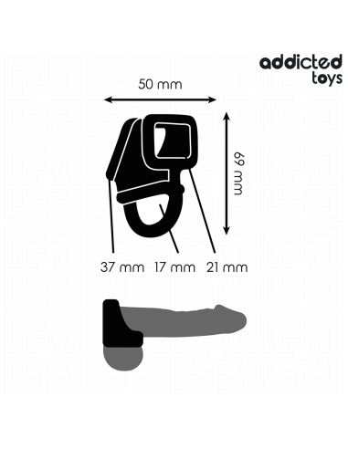 ADDICTED TOYS - ANILLO JAULA PARA EL PENE