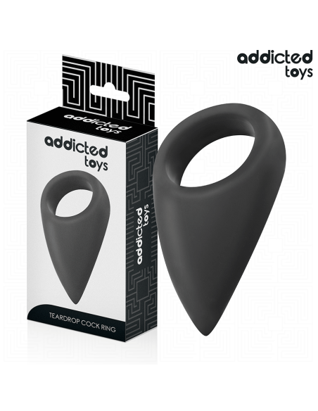 ADDICTED TOYS - ANILLO CON FORMA DE LÁGRIMA PARA EL PENE