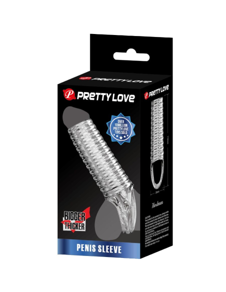 PRETTY LOVE - HARTMAN FUNDA PARA PENE TRANSPARENTE