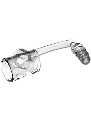 PRETTY LOVE - FUNDA PARA PENE CON PLUG ANAL TRANSPARENTE