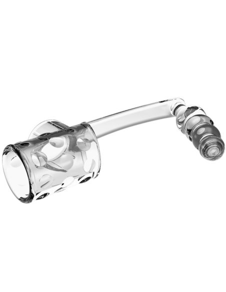 PRETTY LOVE - FUNDA PARA PENE CON PLUG ANAL TRANSPARENTE